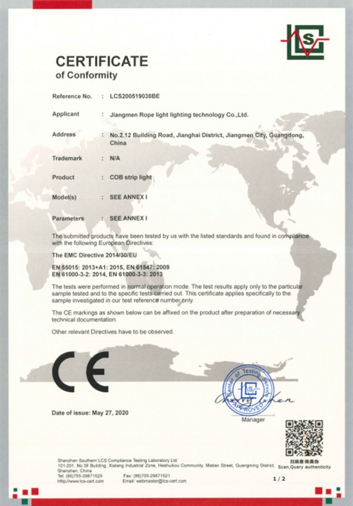 CE certified